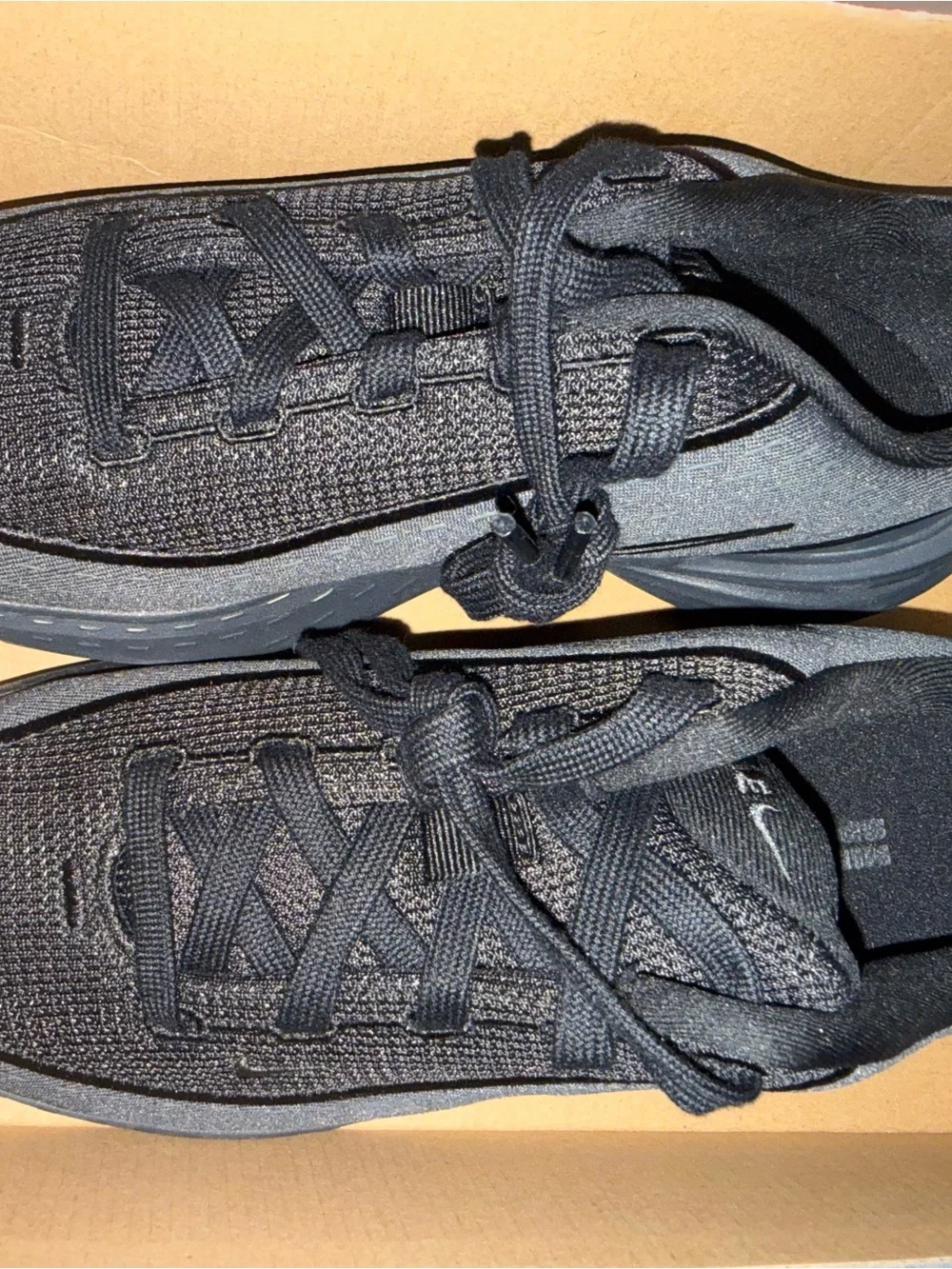 Nike Unisex's Black Comfort Cushion Running Shoes